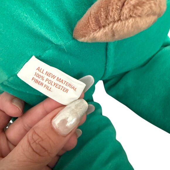 Vintage Plush Reindeer Christmas Toy - Picture 5 of 6